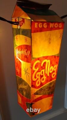 40 Eggnog Cartons Vintage Antique 1950s Dairy Unused Nos Christmas Light Covers 40 Eggnog Cartons Vintage Antique 1950s Dairy Unused Nos Christmas Light Covers