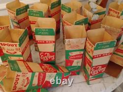 40 Eggnog Cartons Vintage Antique 1950s Dairy Unused Nos Christmas Light Covers 40 Eggnog Cartons Vintage Antique 1950s Dairy Unused Nos Christmas Light Covers