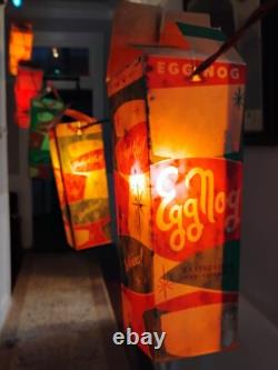 40 Eggnog Cartons Vintage Antique 1950s Dairy Unused Nos Christmas Light Covers 40 Eggnog Cartons Vintage Antique 1950s Dairy Unused Nos Christmas Light Covers