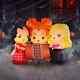 5 Ft. Led Hocus Pocus Sanderson Sisters With Spell Book Inflatable