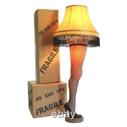 50 Deluxe Full-Size Leg Lamp Glowing Holiday Icon Ships in Cardboard