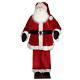 6-foot Red Velvet Standing Or Sitting Santa