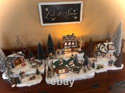 8 Display Platforms Set For Dept 56 Snow Village, Grinch, Lemax Chris, Free Ship 8 Display Platforms Set For Dept 56 Snow Village, Grinch, Lemax Chris, Free Ship