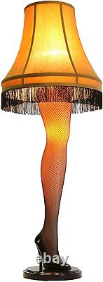 A Christmas Story 45 Ladies Leg Lamp Full Size Major Award with Wooden Leg Crate