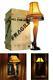 A Christmas Story Deluxe Large 50 Lady Leg Lamp Major Award With Full Wood Crate