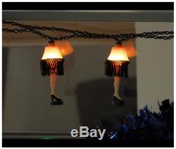 A Christmas Story Kurt Adler UL 10-Lights Leg Lamp Light Set 30 Lead Wire NEW