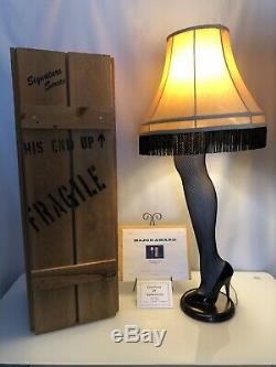A Christmas Story Major Award Limited Edition Signature Series Leg Lamp Light