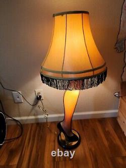 A Christmas Story Signature Series Leg Lamp EXTREMELY RARE! Signed Autographed