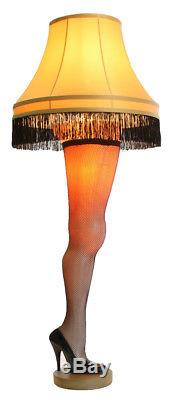 A Christmas Story Womans Leg Lamp Full Wood Crate Authentic Movie Quality 45