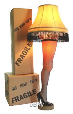 A Christmas Story Womans Leg Lamp withCardboard Box Authentic Movie Quality 50