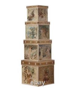 A Peaceful Christmas Nesting Boxes Display Stands Bethany Lowe TP6194