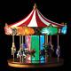 Animated Jubilee Carousel By Mr. Christmas Plays 15 Christmas Carols And 15 Year