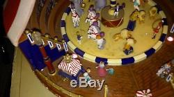 ANIMATED MR. CHRISTMAS World's Fair Big Top -Gold Label With Box MUSIC