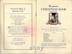 ANTIQUE 1925 Dennison's Christmas Book CHRISTMAS & NEW YEAR'S SUGGESTIONS Nice