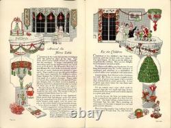 ANTIQUE 1925 Dennison's Christmas Book CHRISTMAS & NEW YEAR'S SUGGESTIONS Nice
