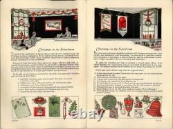 ANTIQUE 1925 Dennison's Christmas Book CHRISTMAS & NEW YEAR'S SUGGESTIONS Nice