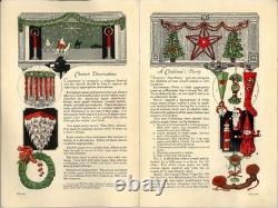 ANTIQUE 1925 Dennison's Christmas Book CHRISTMAS & NEW YEAR'S SUGGESTIONS Nice