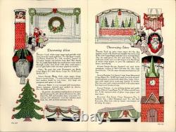 ANTIQUE 1925 Dennison's Christmas Book CHRISTMAS & NEW YEAR'S SUGGESTIONS Nice