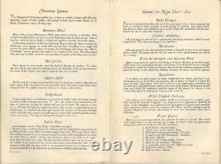 ANTIQUE 1925 Dennison's Christmas Book CHRISTMAS & NEW YEAR'S SUGGESTIONS Nice