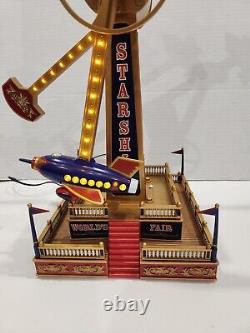 AS-ISMr. Christmas Gold Label Collection WORLD S FAIR STARSHIP RIDE Carousel