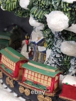 AUTHENTIC Thomas Kinkade Wonderland Express Christmas Tree #14588 Working Perfec
