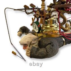 Airy Stottle #19 Brian Kidwell Flying Santa Inventor Industrial Art 2000 Signed