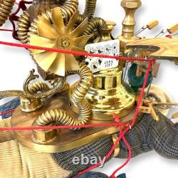 Airy Stottle #19 Brian Kidwell Flying Santa Inventor Industrial Art 2000 Signed