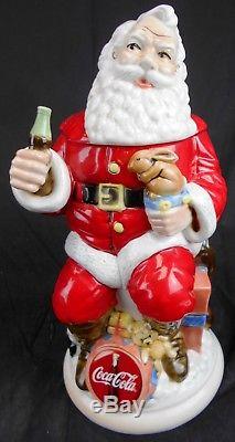 Anheiser-Busch Coca-Cola Santa Character Stein LE 807/10,000 EUC