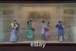 Animated Bell Symphonium Music Box MR. CHRISTMAS Victorian Ballroom Dancers