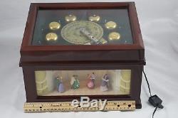 Animated Bell Symphonium Music Box MR. CHRISTMAS Victorian Ballroom Dancers