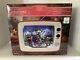 Animated, Musical, Lighted Christmas Retro Tv Scene Moments In Time Tv Size