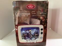 Animated, Musical, Lighted Christmas Retro TV Scene Moments In Time TV Size Animated, Musical, Lighted Christmas Retro TV Scene Moments In Time TV Size