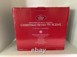 Animated, Musical, Lighted Christmas Retro TV Scene Moments In Time TV Size Animated, Musical, Lighted Christmas Retro TV Scene Moments In Time TV Size