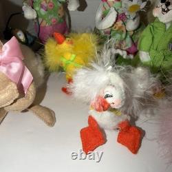 Annalee Easter Rabbit Spring Dolls Duck 2016 17 18 04 Lot 11 Pcs