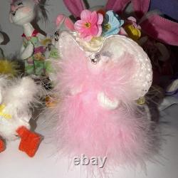 Annalee Easter Rabbit Spring Dolls Duck 2016 17 18 04 Lot 11 Pcs