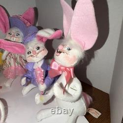 Annalee Easter Rabbit Spring Dolls Duck 2016 17 18 04 Lot 11 Pcs