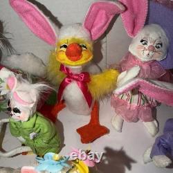 Annalee Easter Rabbit Spring Dolls Duck 2016 17 18 04 Lot 11 Pcs