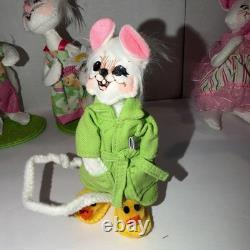 Annalee Easter Rabbit Spring Dolls Duck 2016 17 18 04 Lot 11 Pcs