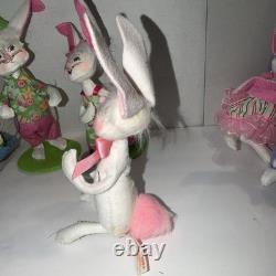 Annalee Easter Rabbit Spring Dolls Duck 2016 17 18 04 Lot 11 Pcs