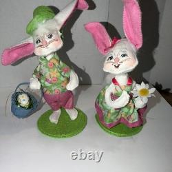 Annalee Easter Rabbit Spring Dolls Duck 2016 17 18 04 Lot 11 Pcs