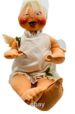 Annalee Vintage Mobilitee 20 Inch Baby Cherub Angel Large Christmas Winking