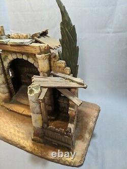 Anri Nativity Creche 1960's Christmas Set Walter Bacher Figures Carved Wood