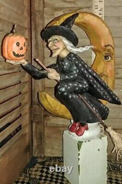 Anthony Costanza Captured Carvings Halloween Witch Laverne