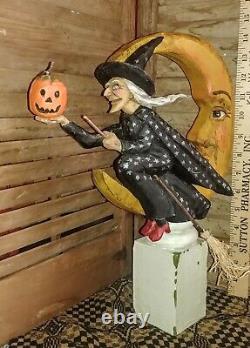 Anthony Costanza Captured Carvings Halloween Witch Laverne