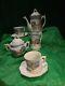 Antique 1910-20 (santa) Christmas German Guardian Angel 5pc Child's Tea Set