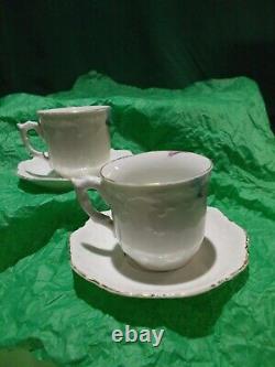 Antique 1910-20 (SANTA) CHRISTMAS GERMAN GUARDIAN ANGEL 5PC CHILD'S TEA SET