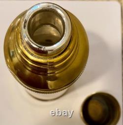 Antique 1914 Icy-hot Brass Thermos Veiled Prophet Icy-hot Bottle Co U. S. A
