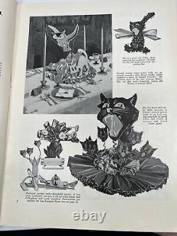 Antique 1929 Dennison's Halloween Party Magazine boogie book #2