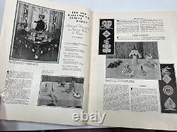 Antique 1929 Dennison's Halloween Party Magazine boogie book #2