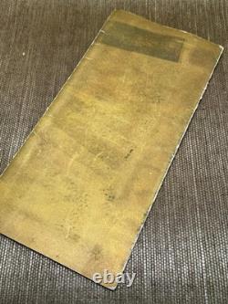 Antique Carnival Invitation New Orleans Mardi Gras 1909 Krewe Comus Scarce